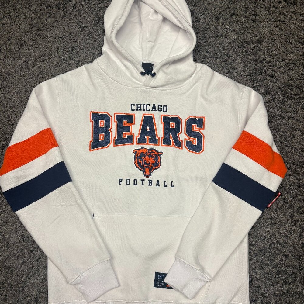 Chicago Bears NFL Team Apparel Pull Over Youth Hoodie Sweatshirt Size M NEW